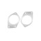 Top Mount Spacers MK3/NC, 4mm, pair